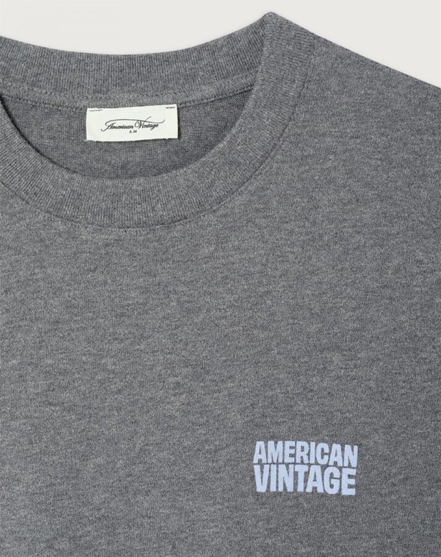 American Vintage - Ykobow T-shirt - Granite Chin